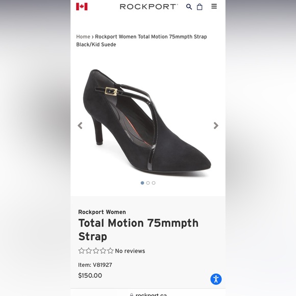 Rockport Total Motion 75mmpth Strap - *Like New*. Excellent condition. - Picture 6 of 6